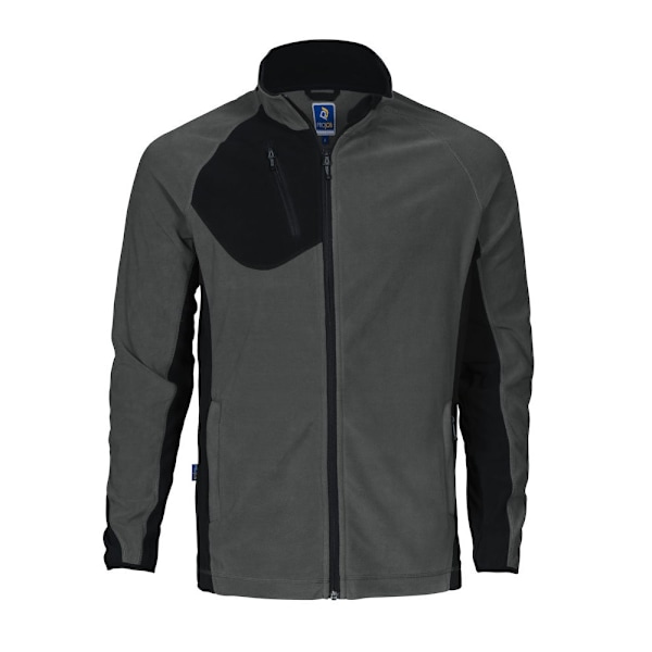 Projob Herr Microfleece Jacka 4XL Grå Grey 4XL