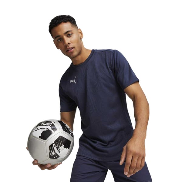 Puma Herr TeamFinal Tränings-T-shirt M Marinblå Navy M
