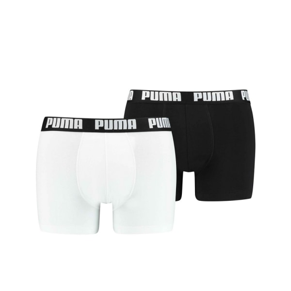 Puma Basic Boxer Shorts (2-pack) S Svart Black S