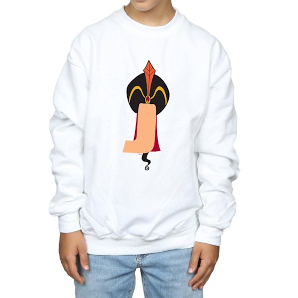 Disney Boys Alphabet J Is For Jafar Sweatshirt 9-11 År Vit White 9-11 Years