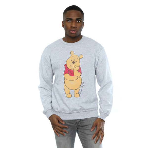 Disney Herr Winnie The Pooh Classic Pooh Sweatshirt XL Sports G Sports Grey XL