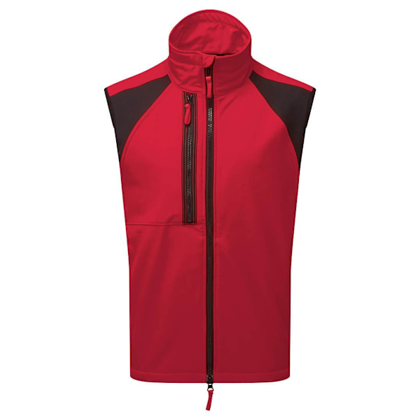 Portwest Herr WX2 Eco 2-lagers Softshell Kroppsvärmare XL Djupröd Deep Red XL