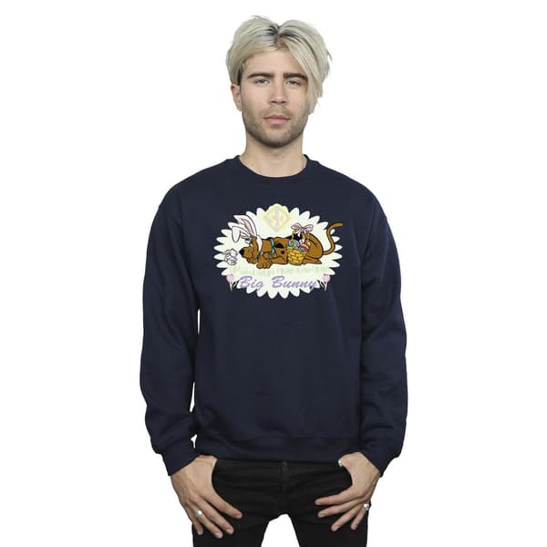 Scooby Doo Herr Big Bunny Sweatshirt S Marinblå Navy Blue S