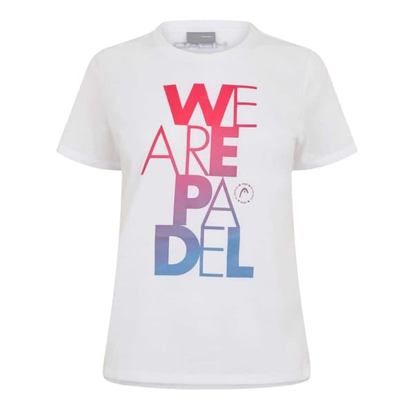 Head Dam/Dam Bold T-shirt 8 UK Vit White 8 UK