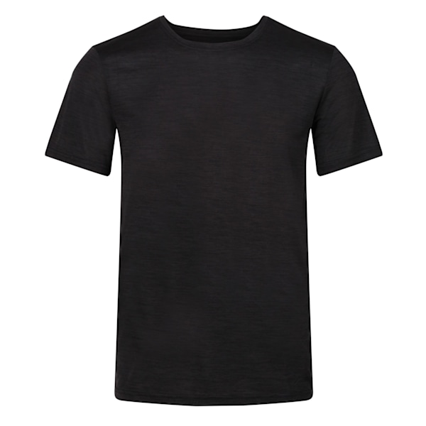 Regatta Herr Fingal Edition T-shirt L Svart Melange Black Marl L