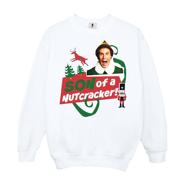 Elf Herr Son Of A Nutcracker Sweatshirt M Vit White M