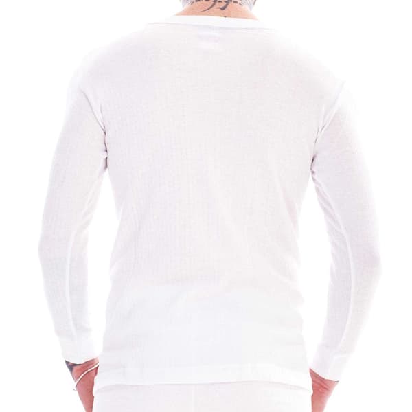 Keanu Termisk långärmad T-shirt för män (3-pack) S Vit White S
