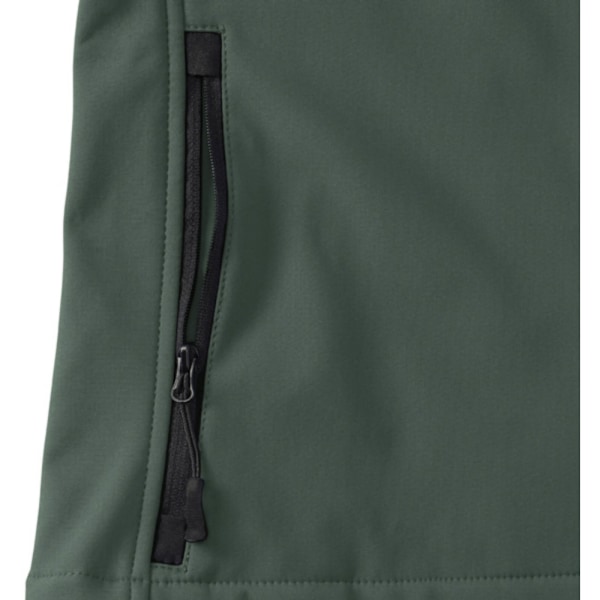 Jerzees Colours Dam Vattenavvisande & Vindtät Soft Shell J Bottle Green XS