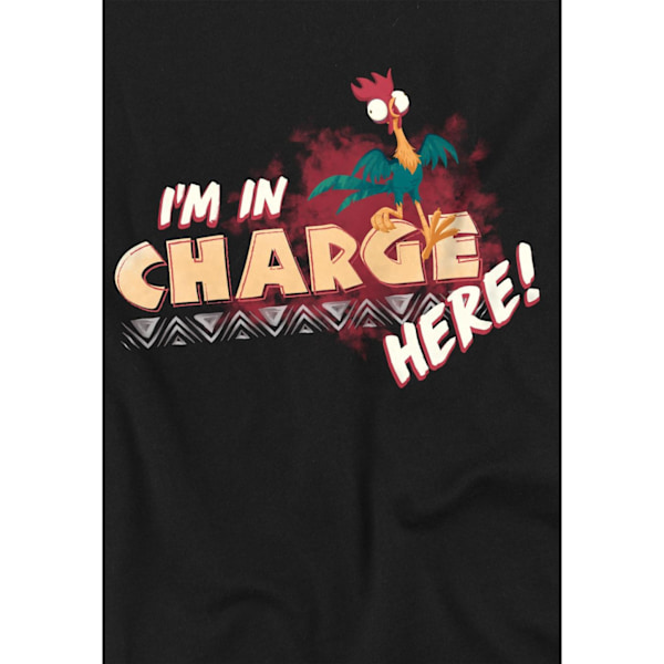 Moana Barn/Flickor Jag Är Ansvarig T-shirt 9-10 År Svart Black 9-10 Years
