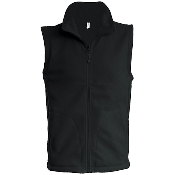 Kariban Herr Luca Fleece Gilet Jacka L Svart Black L