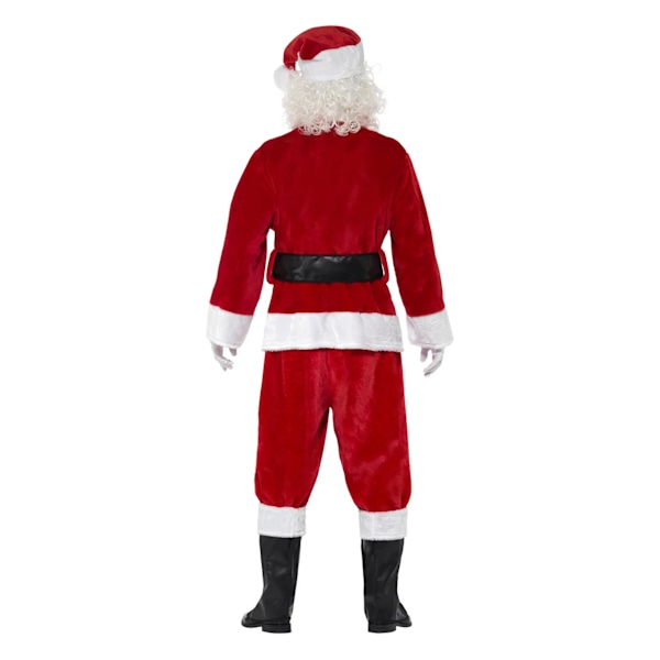 Smiffys Herr Deluxe Jultomte Juldräkt M Röd/Vit Red/White M
