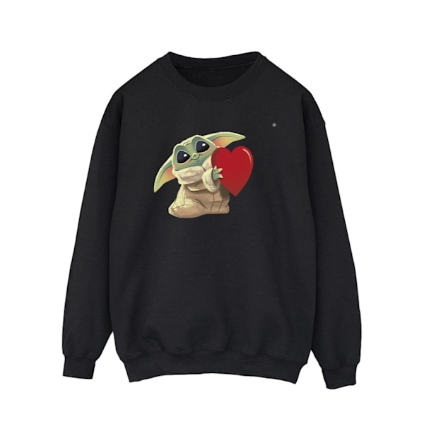Star Wars The Mandalorian The Kids With Heart Sweatshirt X för män Black XXL