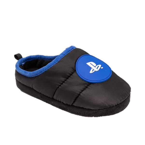 Playstation Pojks Tofflor 1 UK Svart/Blå Black/Blue 1 UK