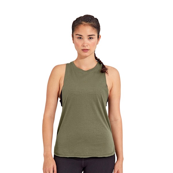 TriDri Dam/Dam Organic Tank Top L Olive Olive L