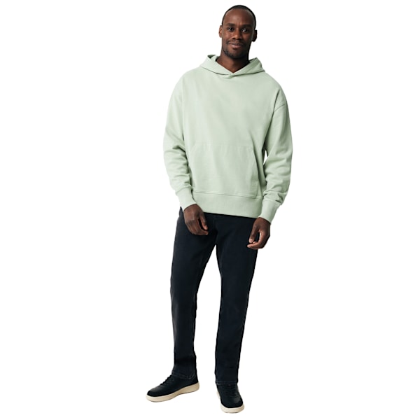 Iqoniq Unisex Vuxen Yoho Återvunnen Bomull Relaxed Fit Hoodie XL Green Iceberg XL