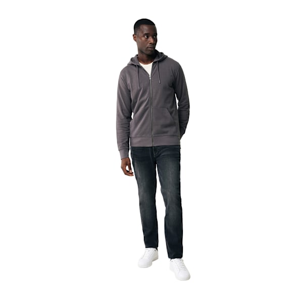 Iqoniq Unisex Vuxen Abisko Återvunnen Bomull Full Zip Hoodie XL A Anthracite XL