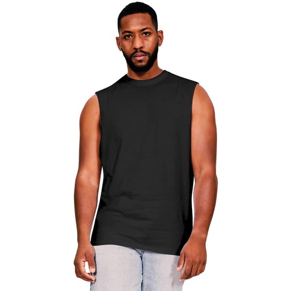 Casual Classics Herr Ringspun Bomull Drop Arm Hål Tank Top S Black S