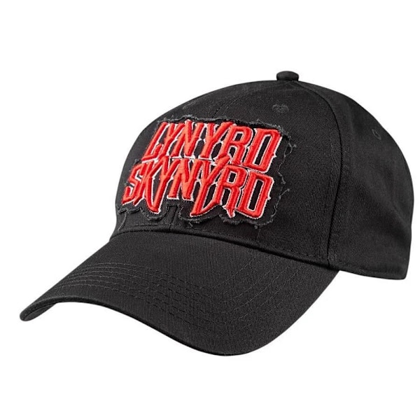 Lynyrd Skynyrd Unisex Vuxen Logo Baseball Cap En Storlek Svart Black One Size