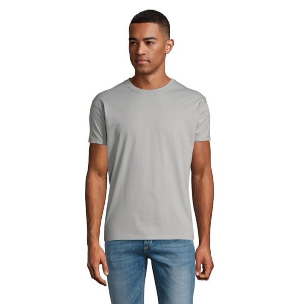 SOLS Regent kortärmad t-shirt för män S Pure Grey Pure Grey S