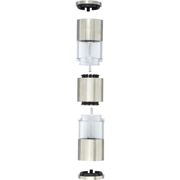 Seasons Auro Salt & Pepper Grinder One Size Silver Silver One Size