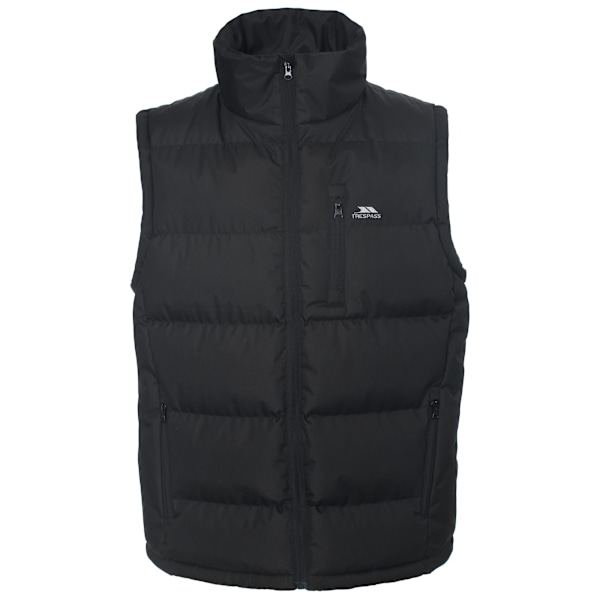 Trespass Mens Clasp Padded Gilet/Bodywarmer S Svart Black S