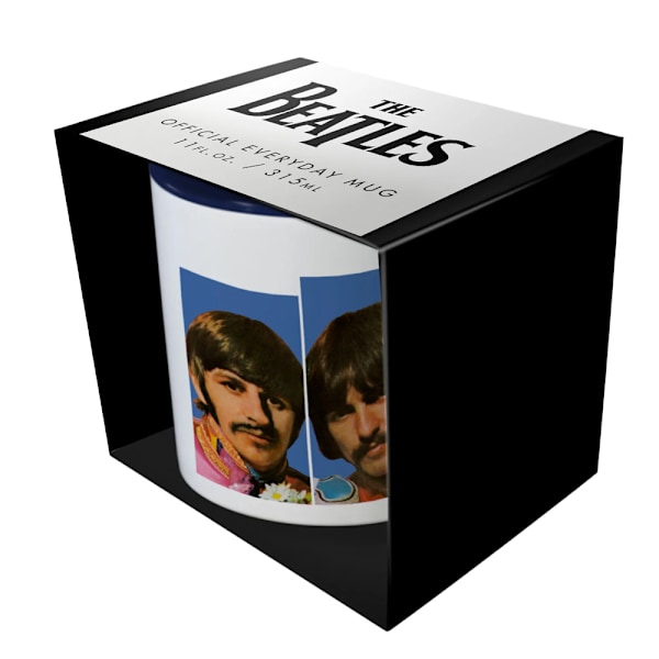The Beatles All You Need Is Love Inner Two Tone Mug En Storlek Blå Blue/White/Red One Size