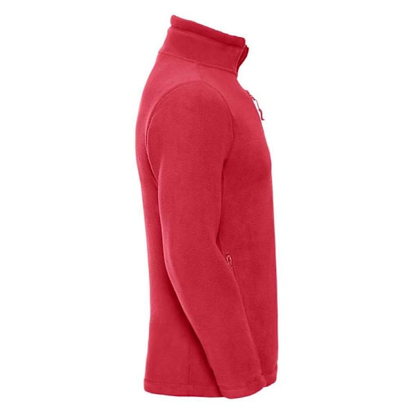 Russell Herr Fleecejacka för män Utomhus M Klassisk Röd Classic Red M