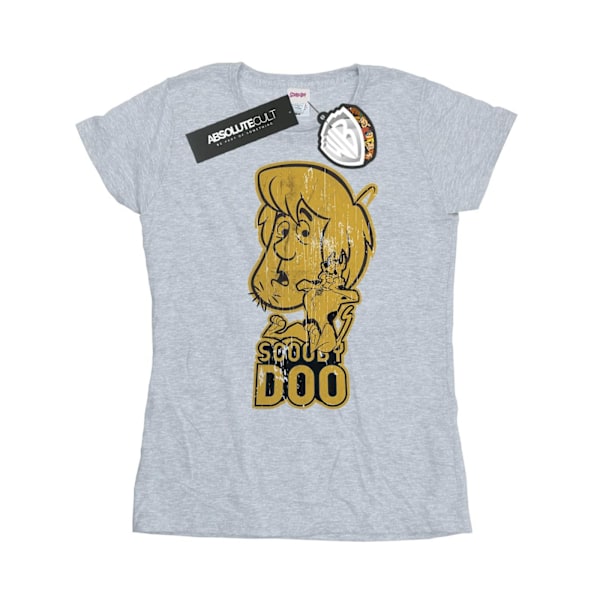 Scooby Doo Dam/Kvinnor Och Shaggy Bomull T-Shirt XXL Sports G Sports Grey XXL