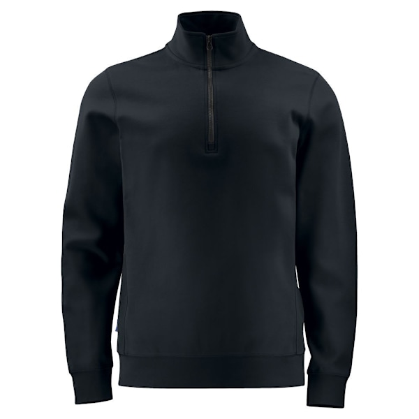 Projob Herr Halv Zip Sweatshirt 4XL Svart Black 4XL