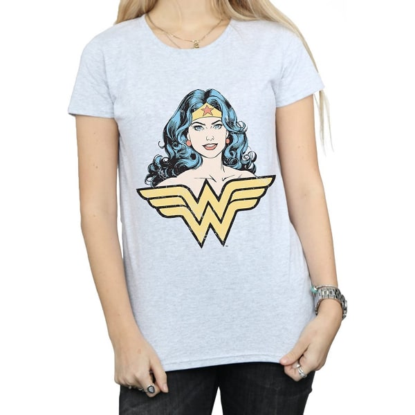 Wonder Woman Dam/Dam Gaze T-Shirt XXL Sports Grey Sports Grey XXL