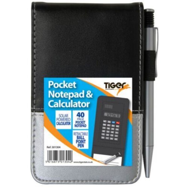 Tiger Notebook & Pen Set (3-pack) One Size Svart/Grå Black/Grey One Size