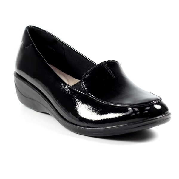 Lunar Dam/Dam Elsbeth Läder Glossy Shoes 7 UK Black Black 7 UK