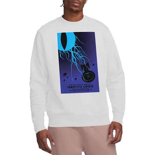 Star Trek Unisex Vuxen The Next Generation Säsong 4 Avsnitt 18 White M