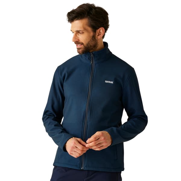 Regatta Cera V Vindtät Softshelljacka för män L Navy Mar Navy Marl/Moonlight Denim L