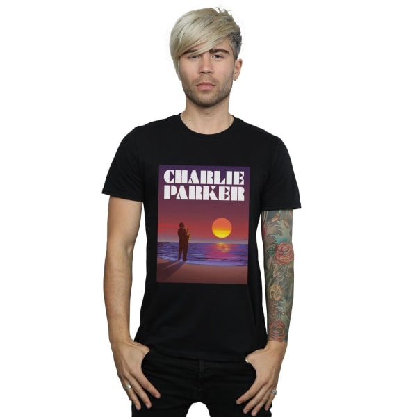 Charlie Parker Herr Into The Sunset T-Shirt XL Svart Black XL