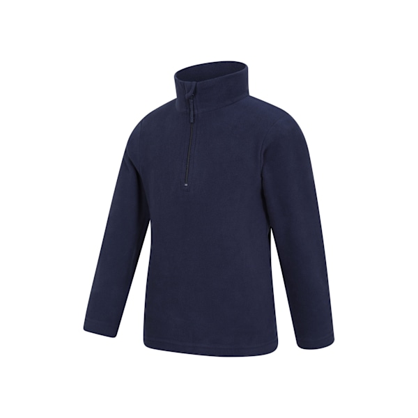 Mountain Warehouse Barn/Barn Camber II Fleecejacka med Halv Dragkedja Blue 7-8 Years