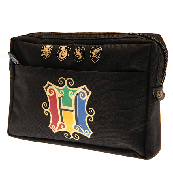 Harry Potter Multi Pocket Hogwarts Hus Pennskrin One Size Black One Size