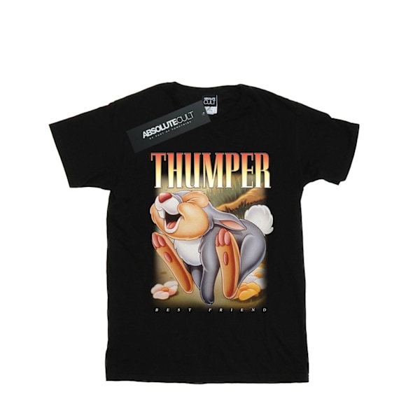 Disney Boys Bambi Thumper Montage T-Shirt 9-11 år Svart Black 9-11 Years