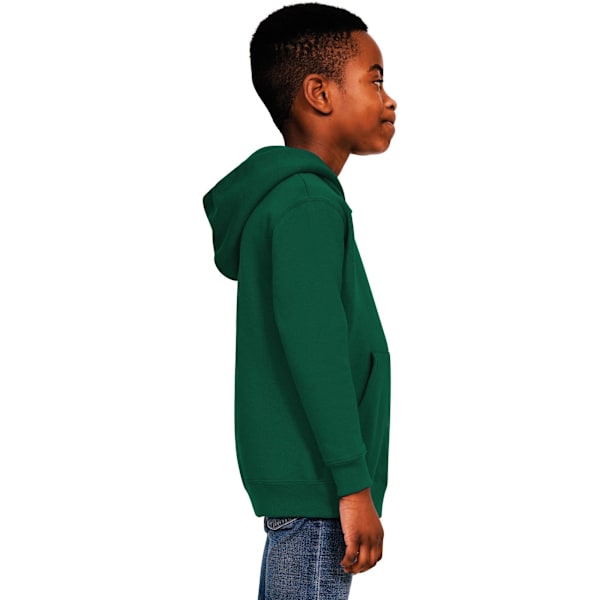 Casual Classics Barn/Barn Blended Ringspun Bomull Hoodie 9 Forest Green 9-11 Years