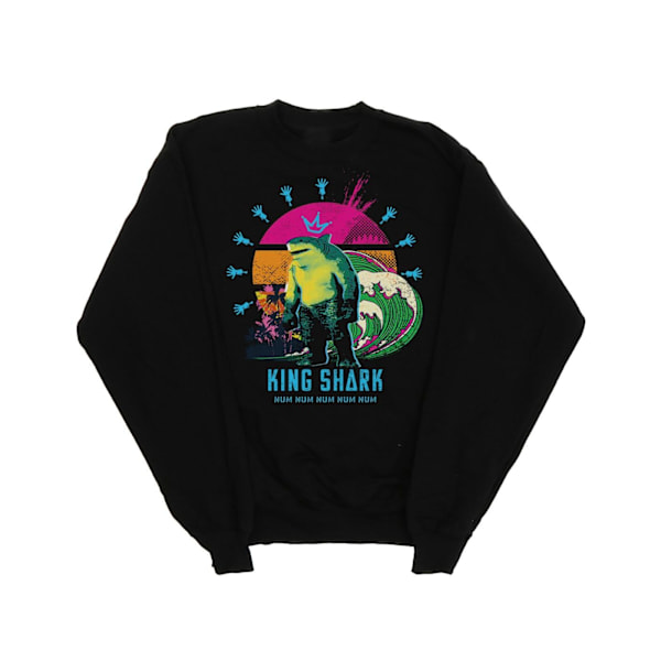 DC Comics Dam/Kvinnor The Suicide Squad King Shark Sweatshirt Black L