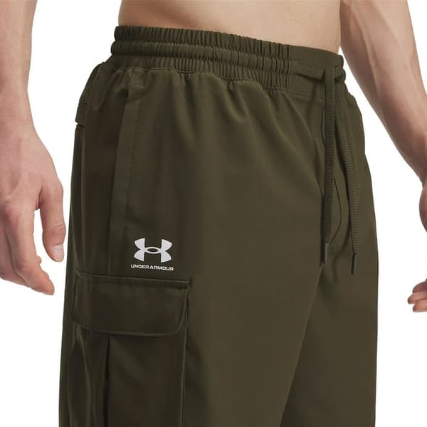 Under Armour Herr Vibe Vävd Cargo Shorts S Grön Green S