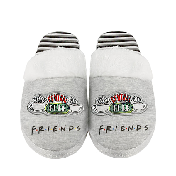 Friends Girls Central Perk Tofflor 1 UK-2 UK Grå Grey 1 UK-2 UK