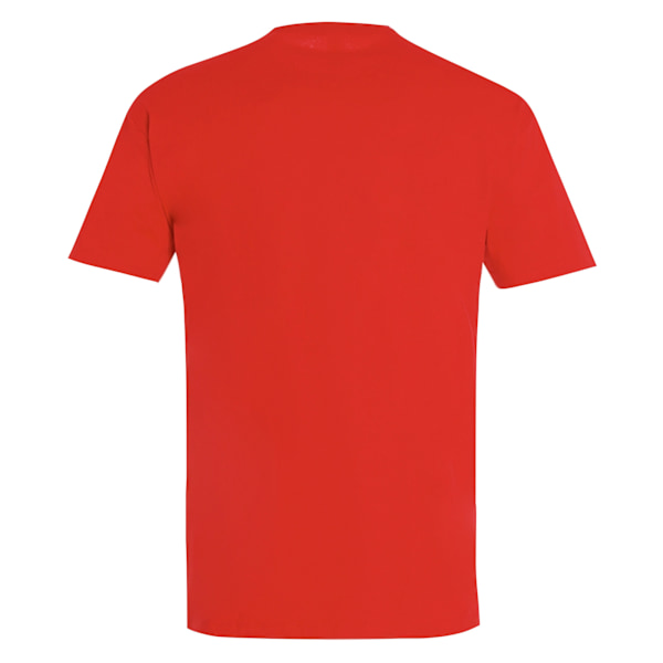 SOLS Imperial Herr T-shirt Kort Ärm Tungvikt S Röd Red S