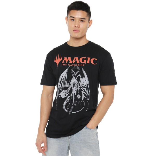 Magic The Gathering Bolas T-shirt för män M Svart Black M