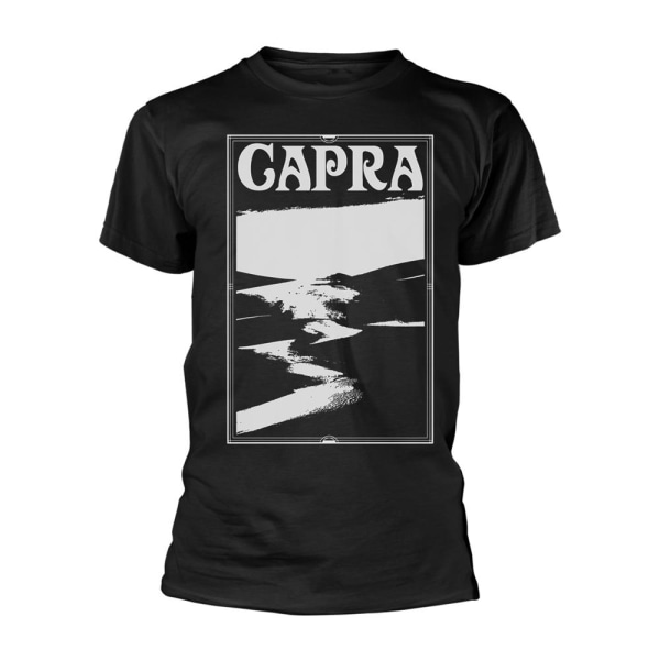 Capra Unisex Vuxen Dune T-Shirt M Svart/Vit Black/White M
