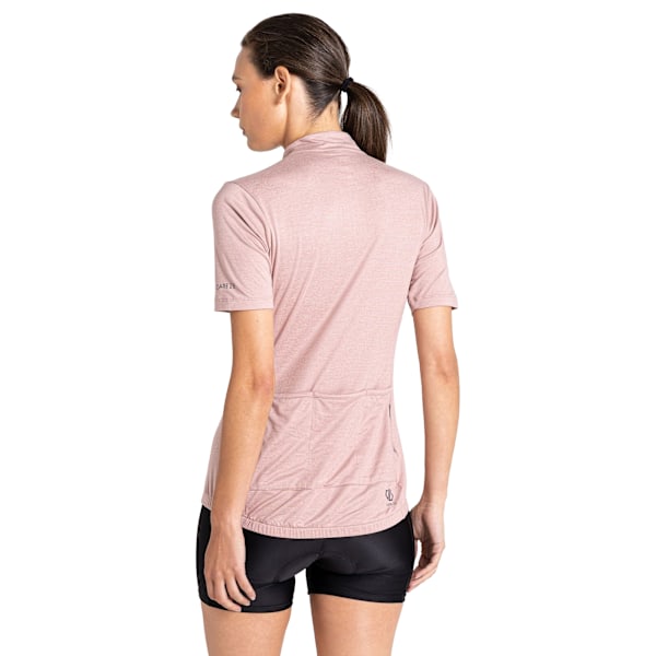 Dare 2B Dam/Kvinnor Pedal Through It Marl Lättvikts Jersey Dusky Rose 14 UK