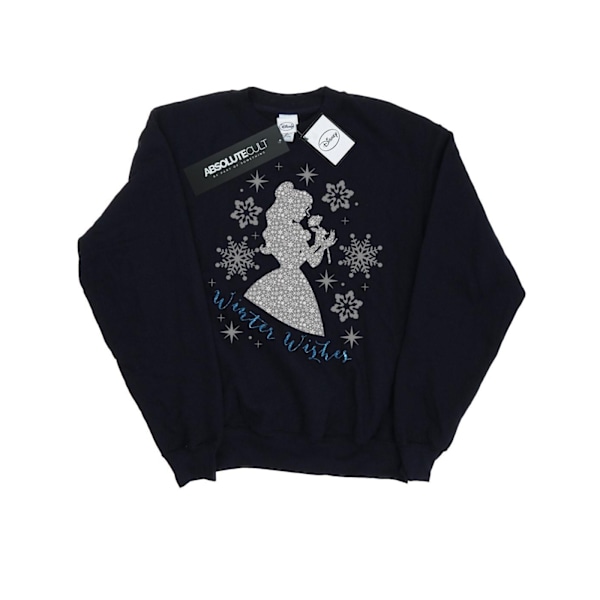 Disney Princess Boys Belle Vinter Silhouette Sweatshirt 12-13 Y Navy Blue 12-13 Years