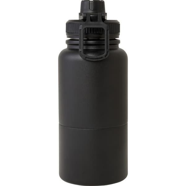 Dupeca Rostfritt Stål Sportflaska En Storlek Solid Svart Solid Black One Size