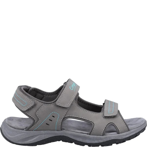 Cotswold Dam/Damer Freshford Återvunna Sandaler 5 UK Grå/Turkos Grey/Turquoise 5 UK