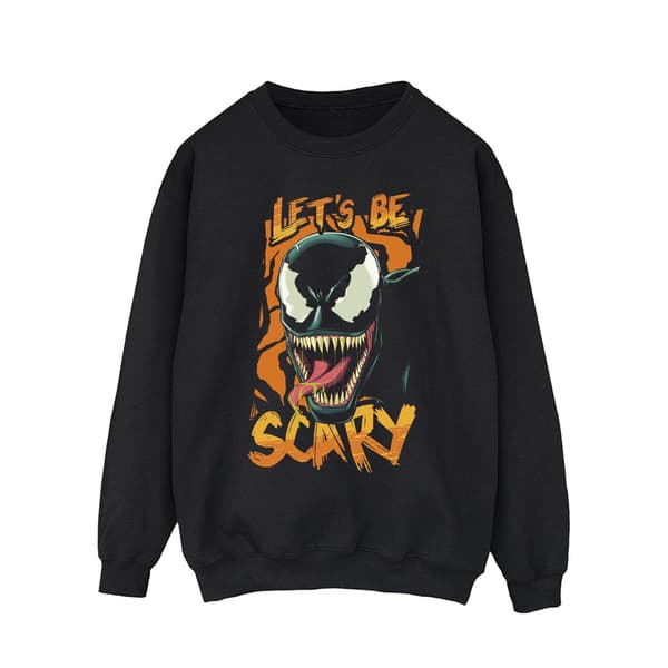 Venom Herr Låt Oss Vara Läskiga Sweatshirt M Svart Black M